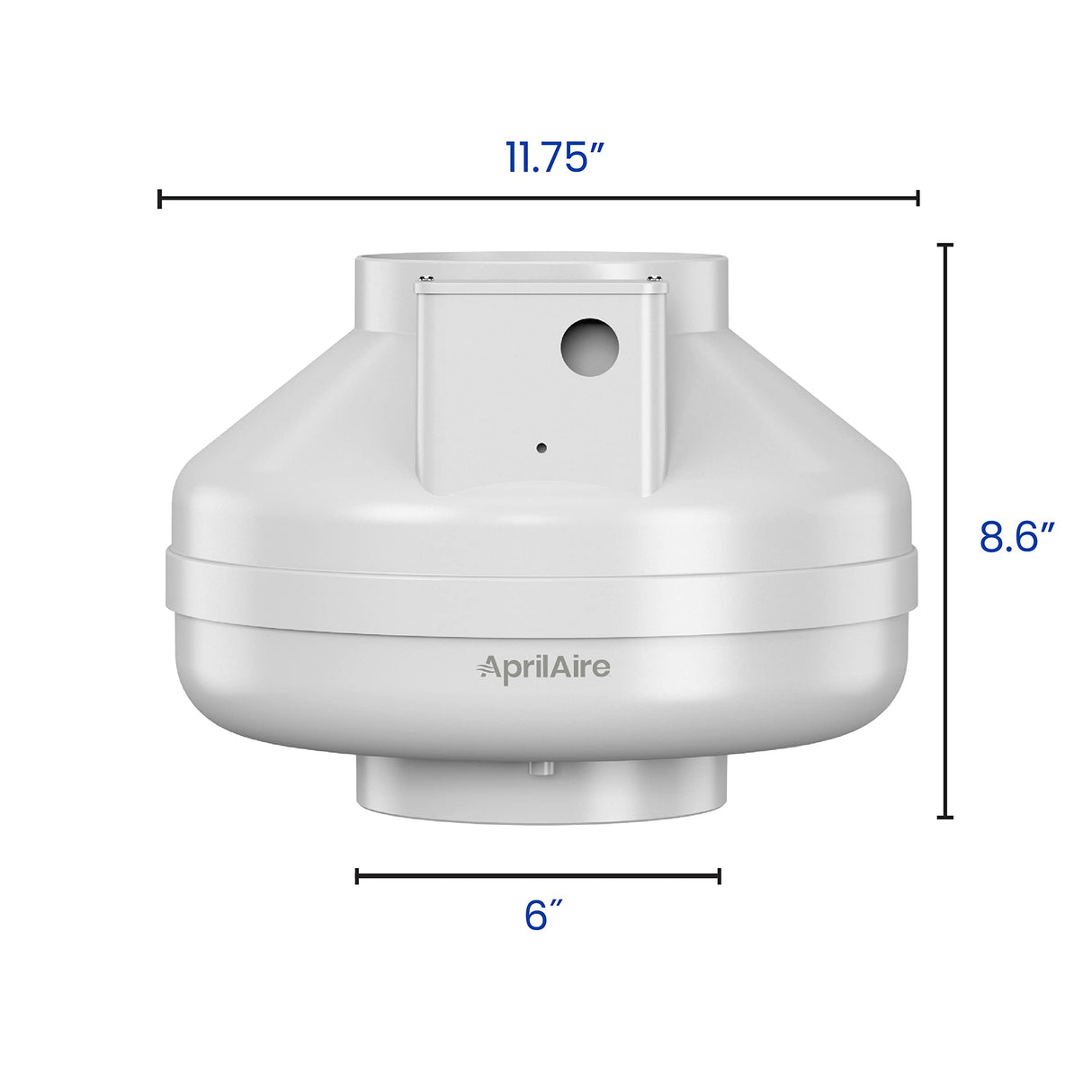 Aprilaire ARN25F Quiet Energy Efficient Radon Mitigation Fan for Basement, Crawlspace or Slab Application, Indoor/Outdoor, 1500 and 2500 Square Feet