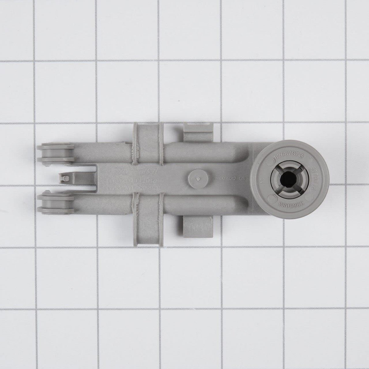 Whirlpool WP8268743 Genuine OEM Dishwasher Upper Dishrack Wheel Assembly