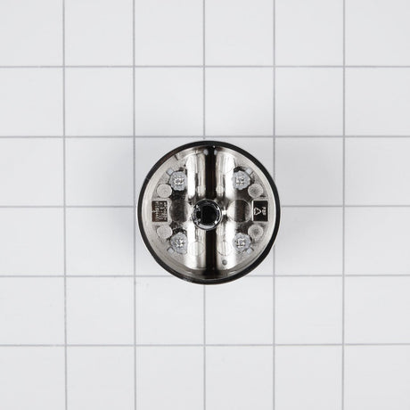 Whirlpool WPW10646805 Genuine OEM Range Control Knob in Stainless Steel