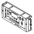 Whirlpool W11122551 Range Oven Control Board and Overlay (Black) Genuine Original Equipment Manufacturer (OEM) Part Black