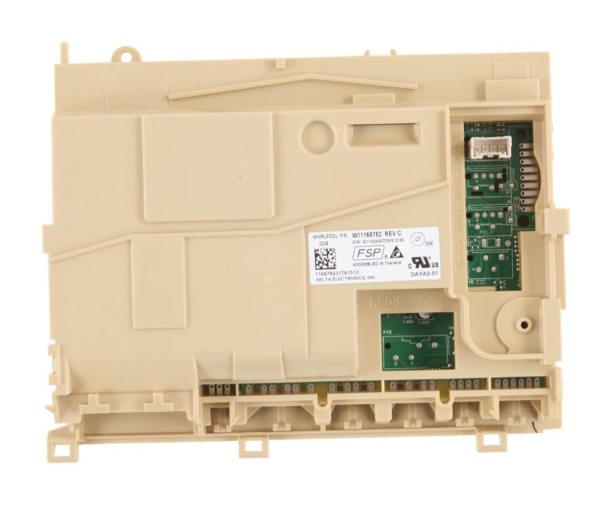 Whirlpool W11225084 OEM Dishwasher Electronic Control Board, Beige