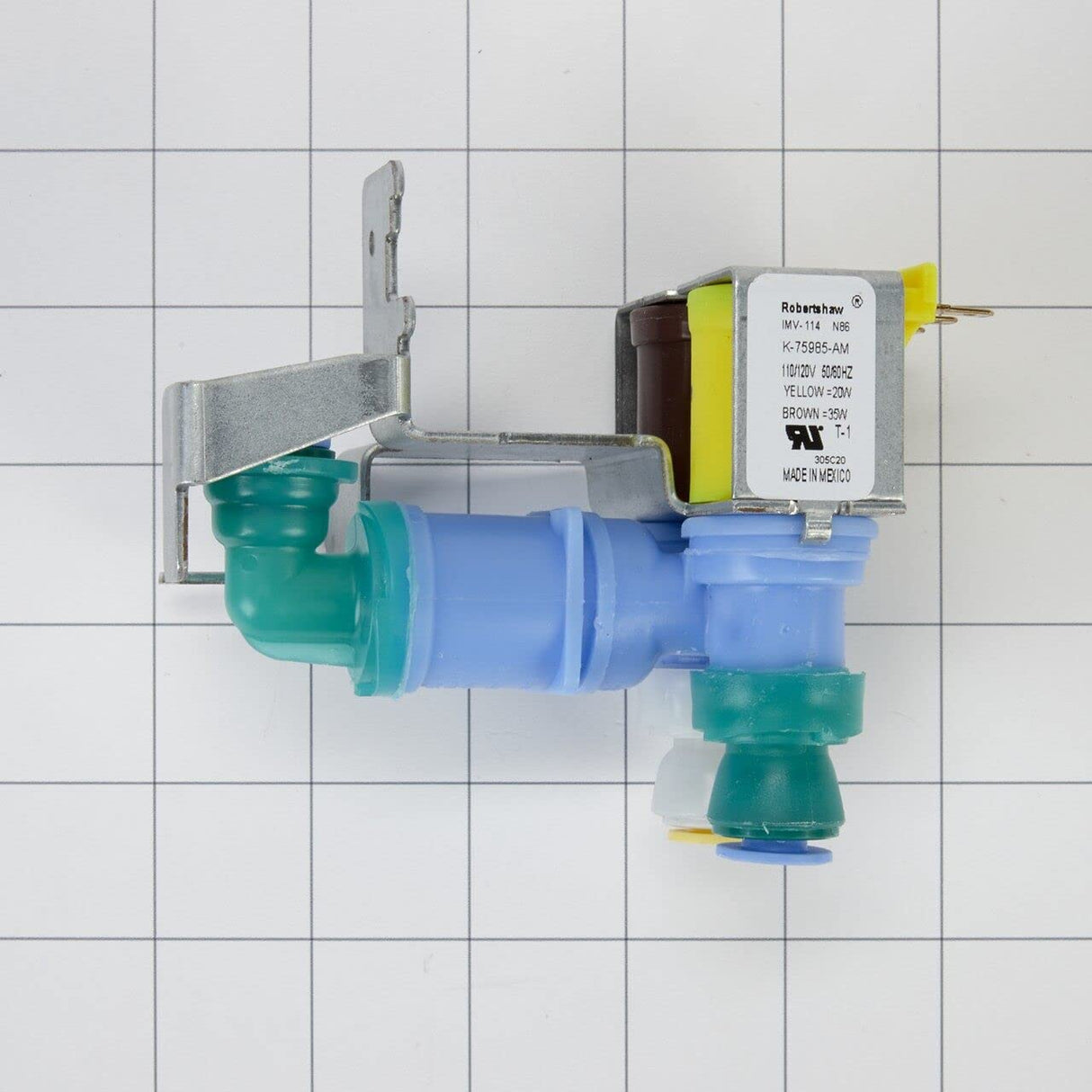 Whirlpool WP67005154 Genuine OEM SxS Refrigerator Dual Water Inlet Valve