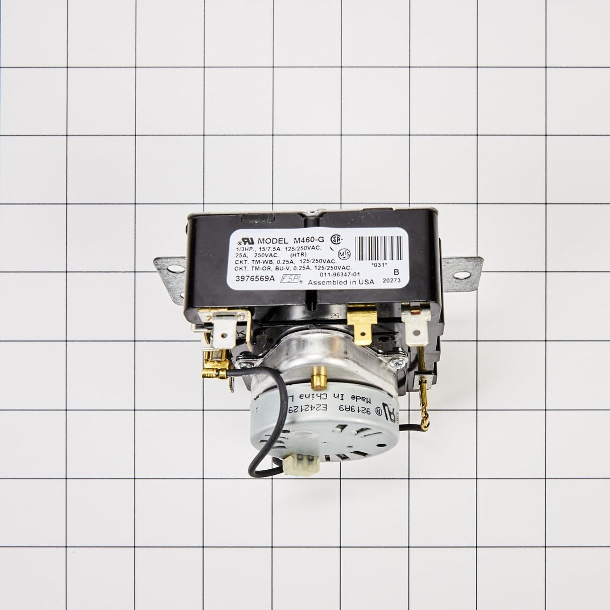 Whirlpool WP3976569 Genuine OEM Dryer Timer