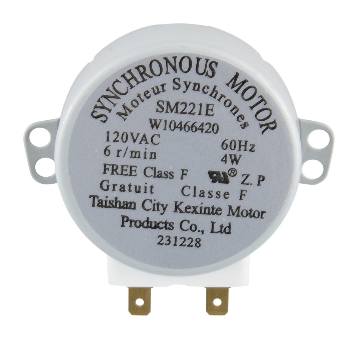 Whirlpool WPW10466420 OEM Microwave Turntable Motor
