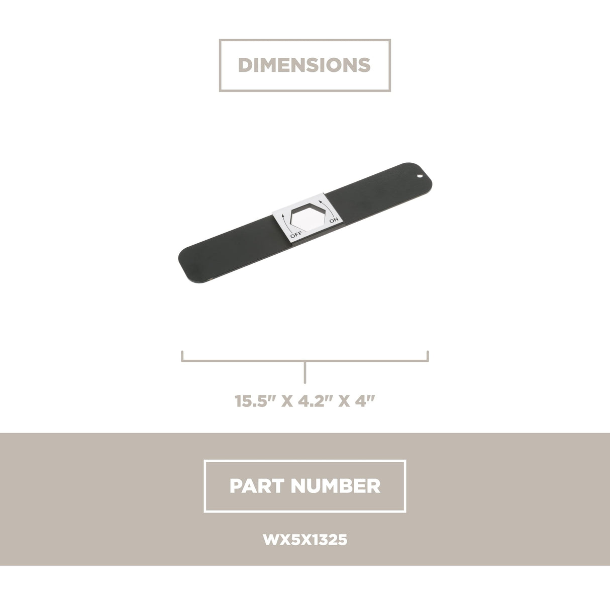 GE WX5X1325 Washer Tub Nut Wrench