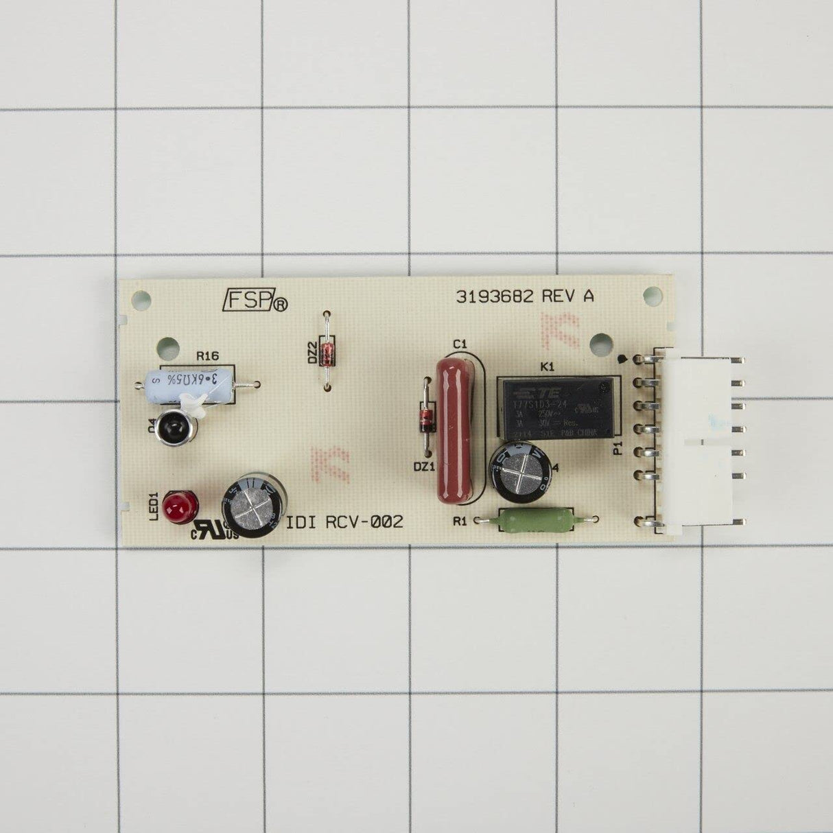 Whirlpool W10757851 Genuine OEM SxS Refrigerator Ice Level Control Board