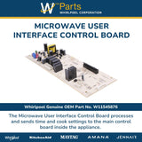 Whirlpool Circuit Boards and Touch Pads W11545876 replacement part