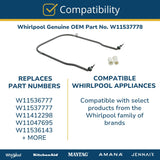 Whirlpool Elements and Burners W11537778 replacement part