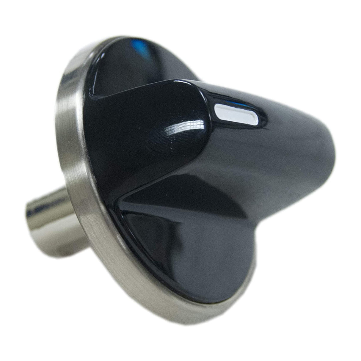 Bosch 00650847 Genuine OEM Burner Knob (Black w/Metalic Accents) Cooktops