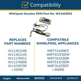Whirlpool Circuit Boards and Touch Pads W11443921 replacement part
