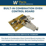 Whirlpool Circuit Boards and Touch Pads W10891907 replacement part