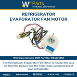 Whirlpool Timers W11575358 replacement part