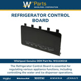 Whirlpool Timers W11130216 replacement part