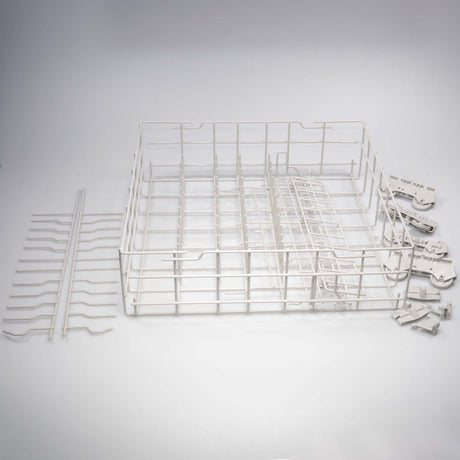 Lower Dishwasher Rack Assembly, Ice Grey