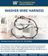 Whirlpool Wire Plugs and Connectors W11590868 replacement part