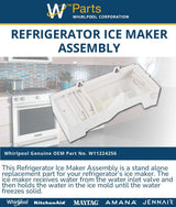 Whirlpool Ice Makers W11700250 replacement part