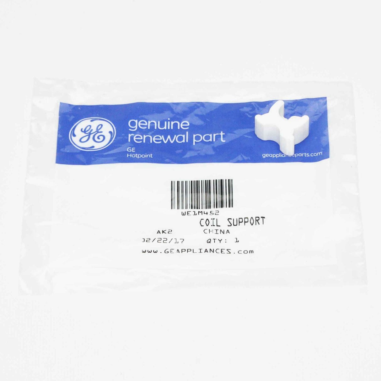 GE WE1M452 Genuine OEM Ceramic Insulator