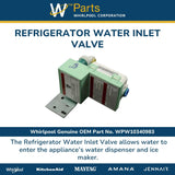 Whirlpool Timers WPW10340983 replacement part