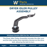 Whirlpool Pulleys WPW10344192 replacement part