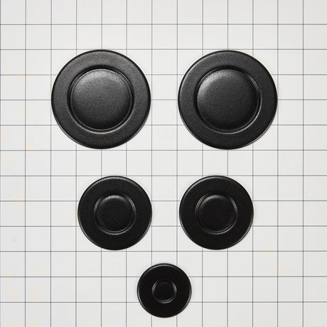 Whirlpool W10832694 Genuine OEM Range Surface Burner Cap Set