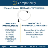 Whirlpool Hoses and Tubes WPW10358302-FBA replacement part