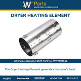 Whirlpool Elements and Burners WPY308612 replacement part