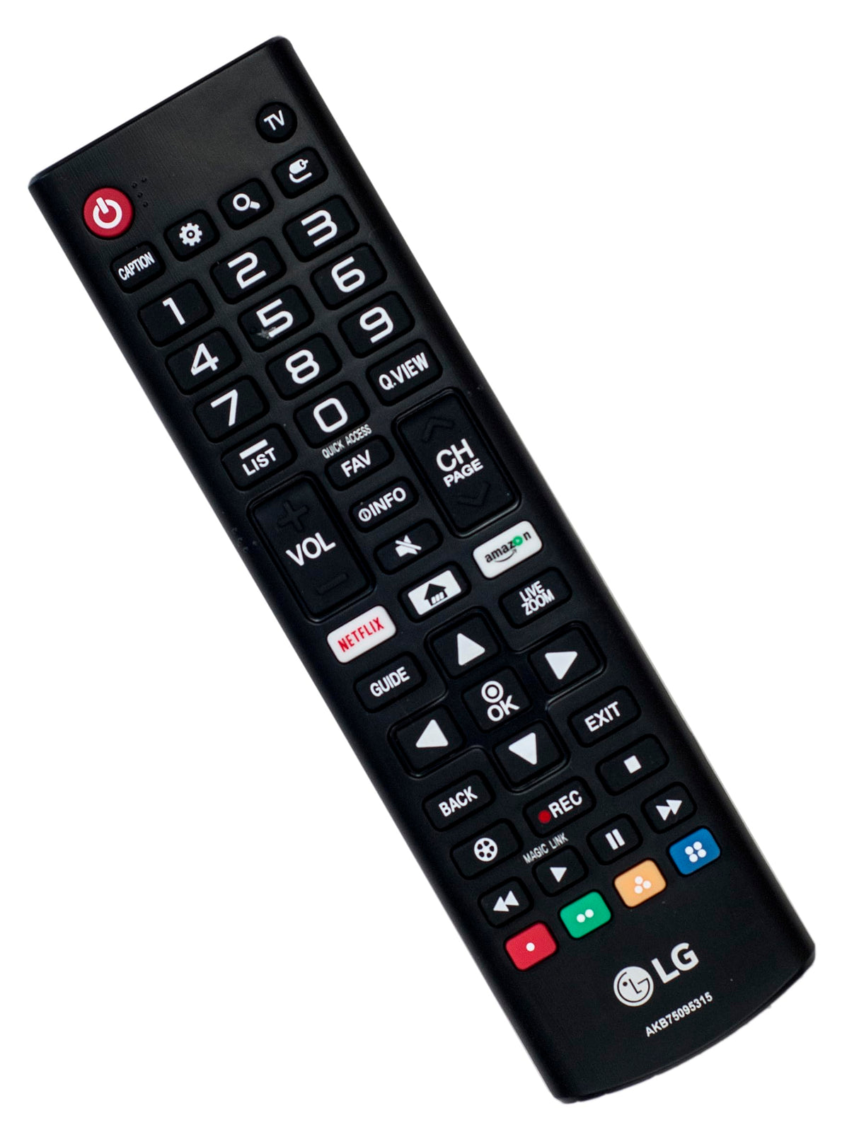 Lg AKB75095315 Remote CONTR Genuine Original Equipment Manufacturer (OEM) Part
