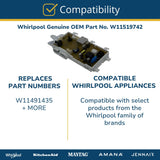 Whirlpool Timers W11519742 replacement part