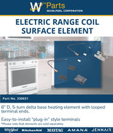 Whirlpool Elements and Burners 330031 replacement part