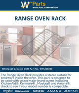 Whirlpool Racks W11520287 replacement part