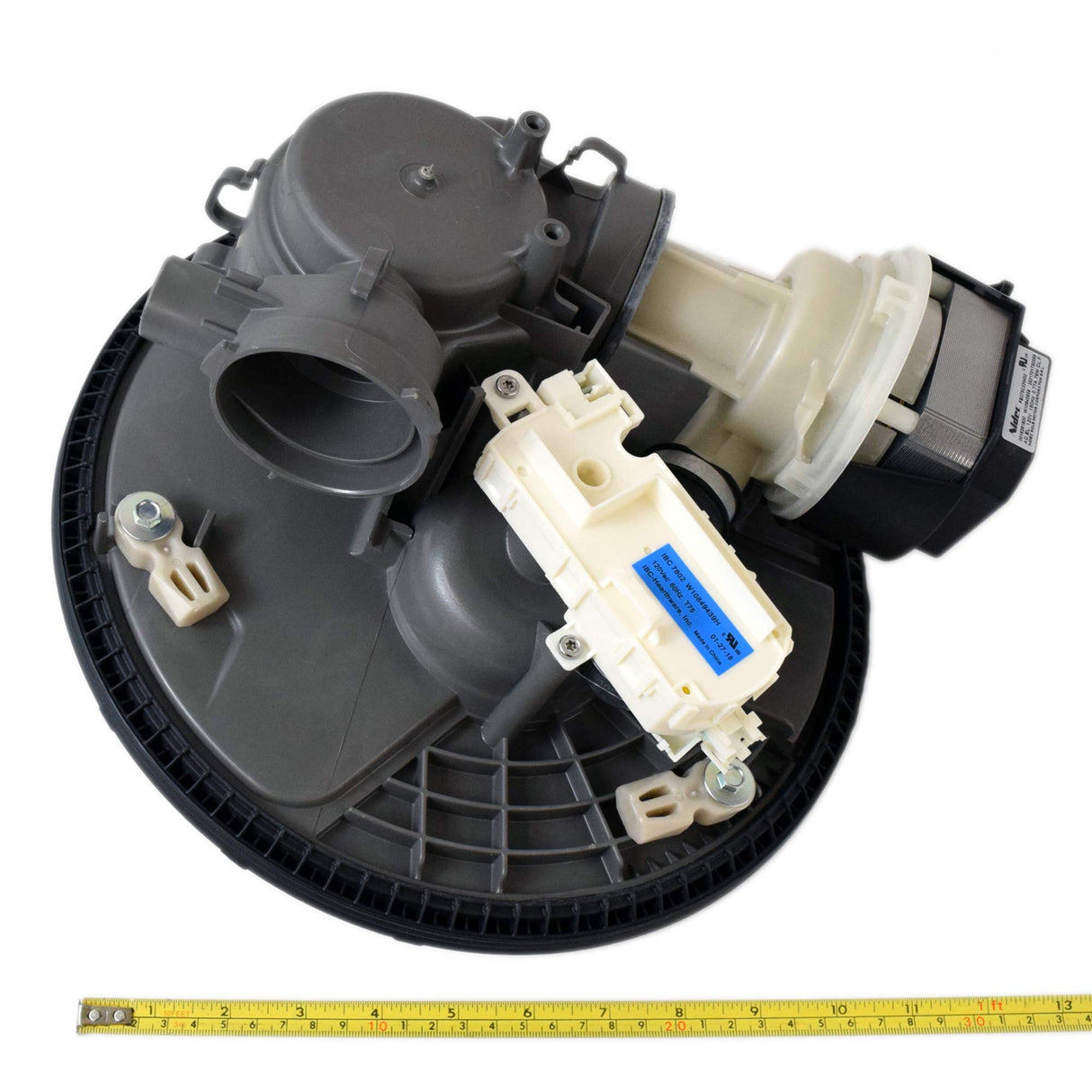 Whirlpool W10902372 Genuine OEM Dishwasher Pump and Motor Assembly