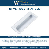 Whirlpool Handles WP3405184 replacement part