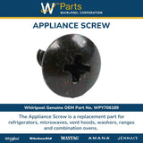 Whirlpool Hardware WPY706189 replacement part