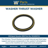 Whirlpool Hardware W11032711 replacement part