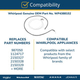 Whirlpool Hoses and Tubes WP4388152 replacement part