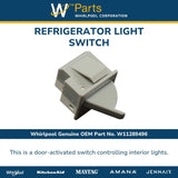 Whirlpool Switches W11289496 replacement part