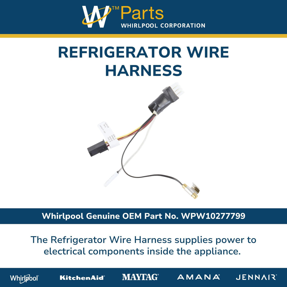 French Door Refrigerator Wire Harness
