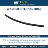 Whirlpool Hoses and Tubes W11316599 replacement part
