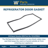 Whirlpool Timers W11378944 replacement part