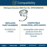 Whirlpool Lights and Bulbs WPW10562734 replacement part