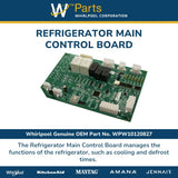 Whirlpool Timers WPW10120827 replacement part