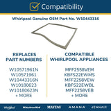 Whirlpool Seals and Gaskets W10443316 replacement part
