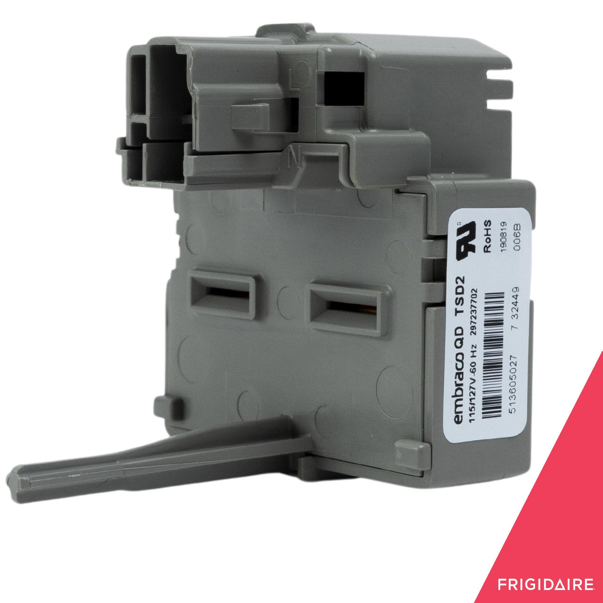 Frigidaire 297237702 Compressor Start Relay for Freezers