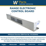 Whirlpool Circuit Boards and Touch Pads W11029431 replacement part