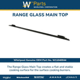 Whirlpool Cooktops W11040044 replacement part