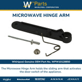 Whirlpool Hinges WPW10128850 replacement part