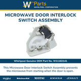 Whirlpool Switches W11182141 replacement part