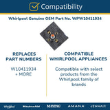 Whirlpool Switches WPW10411934 replacement part