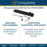 Whirlpool Hinges WPW10128850 replacement part