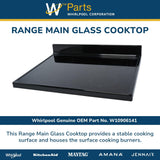 Whirlpool Cooktops W10906141 replacement part